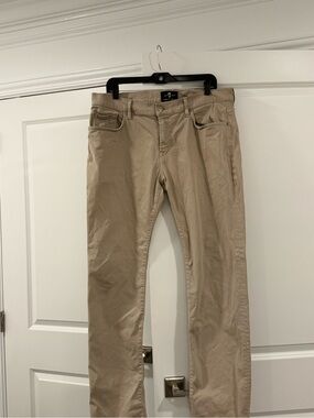 7 For All Mankind Beige Chino Pants